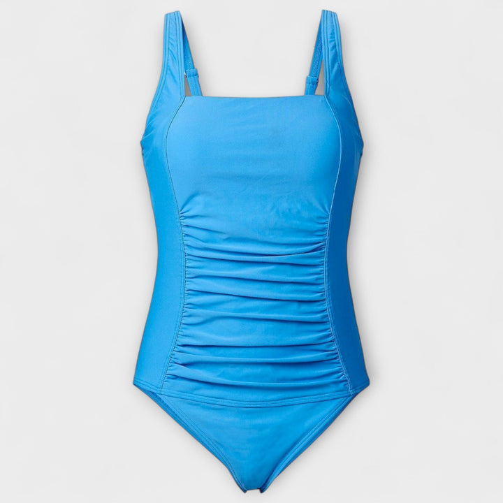 Retro-style padded swimsuit