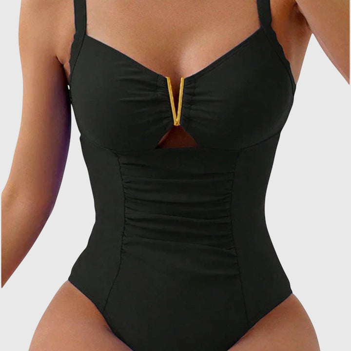 Cinzia - Swimsuit with a V-neck
