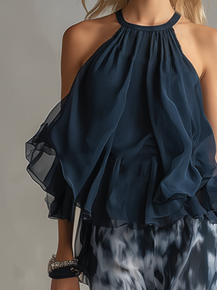 Élise™ | Flowy Top & Trousers Set