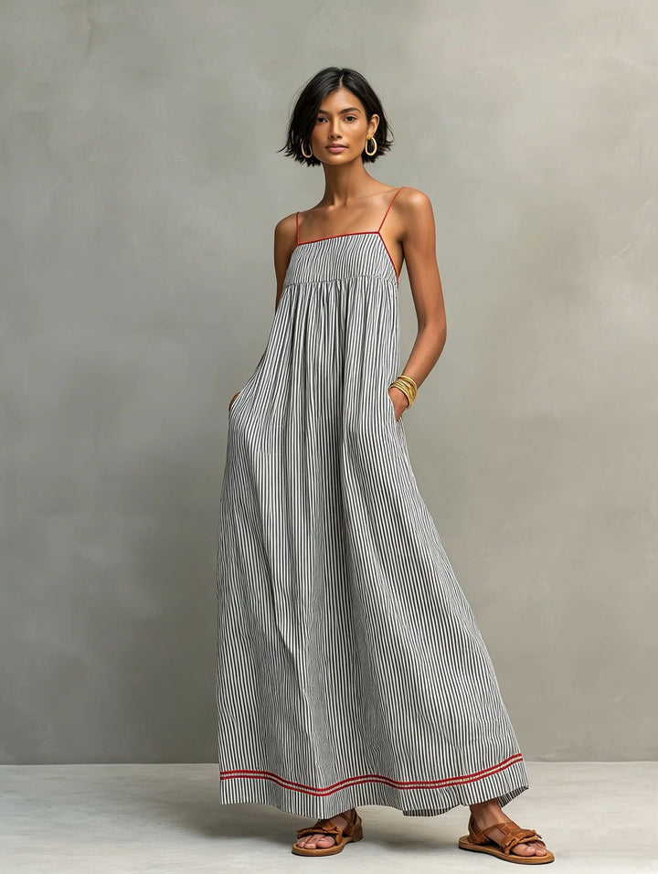 Elara | Elegant Sleeveless Maxi Dress