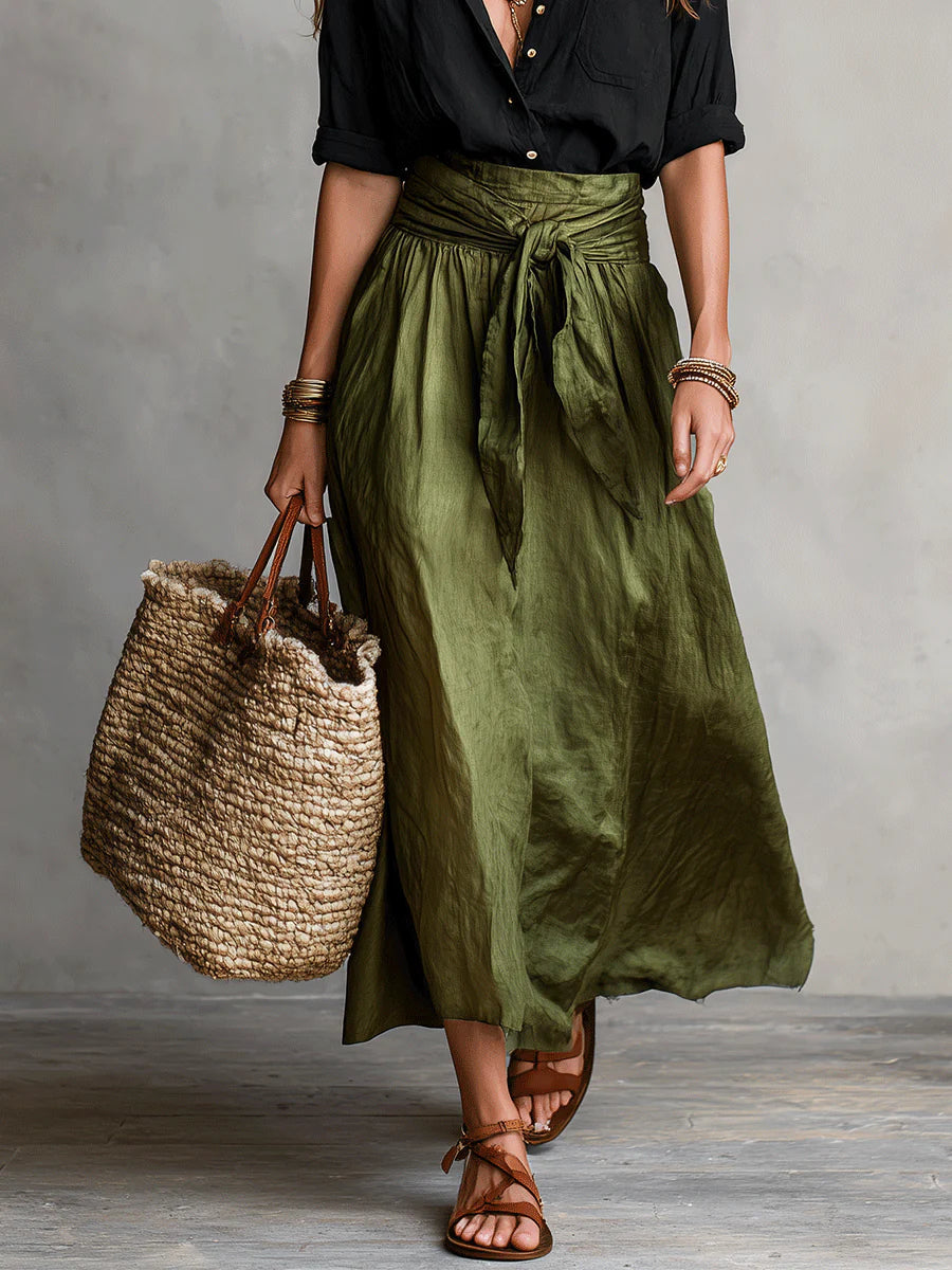 Vera™ | Top & Midi Skirt Set