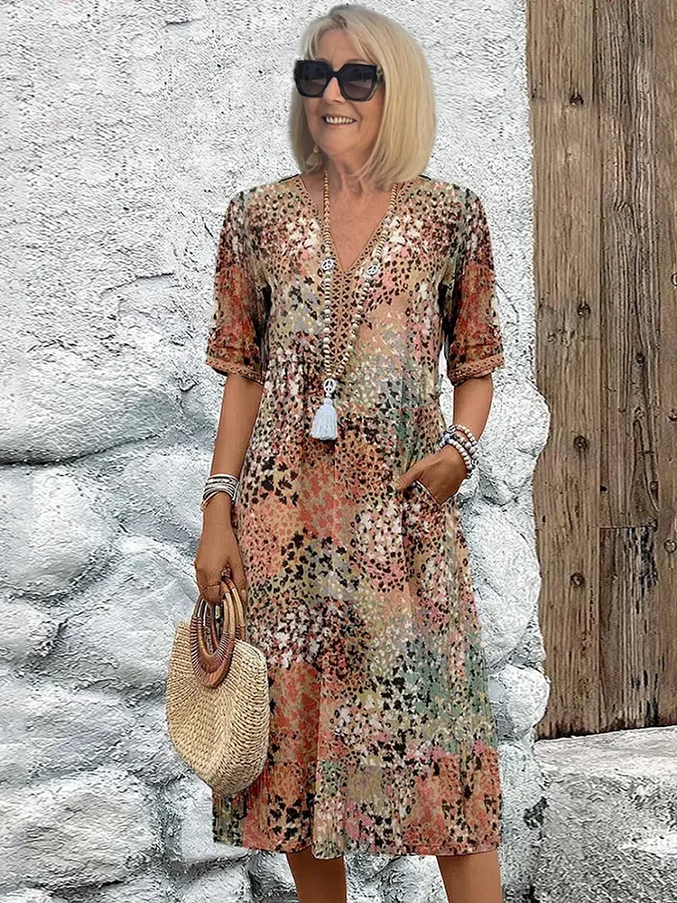 Coraline | Elegant Modern Midi Dress