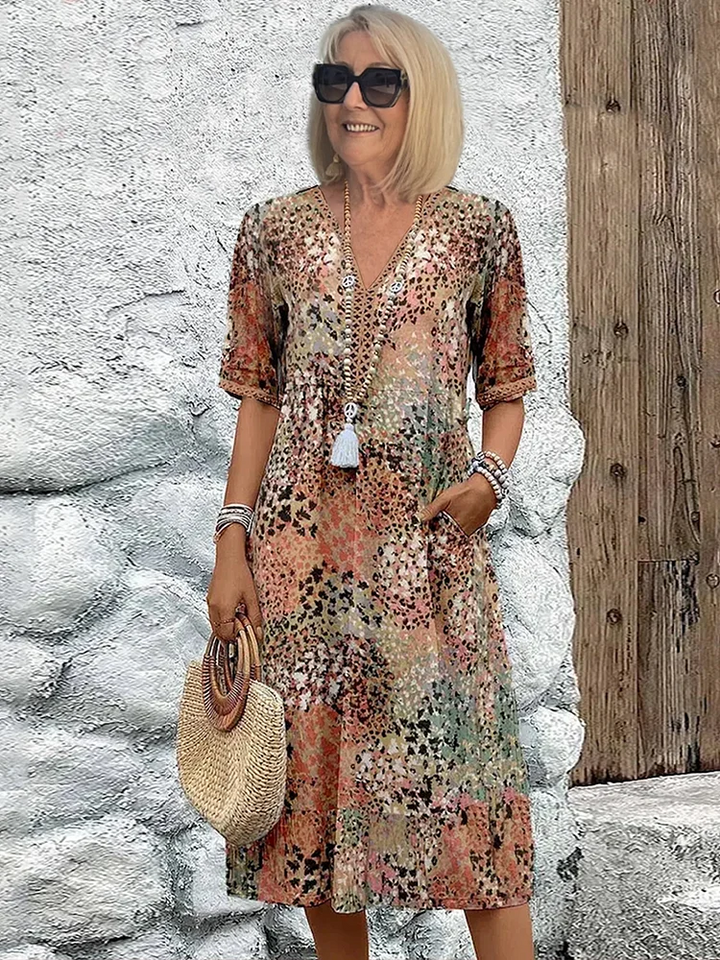 Coraline | Elegant Modern Midi Dress