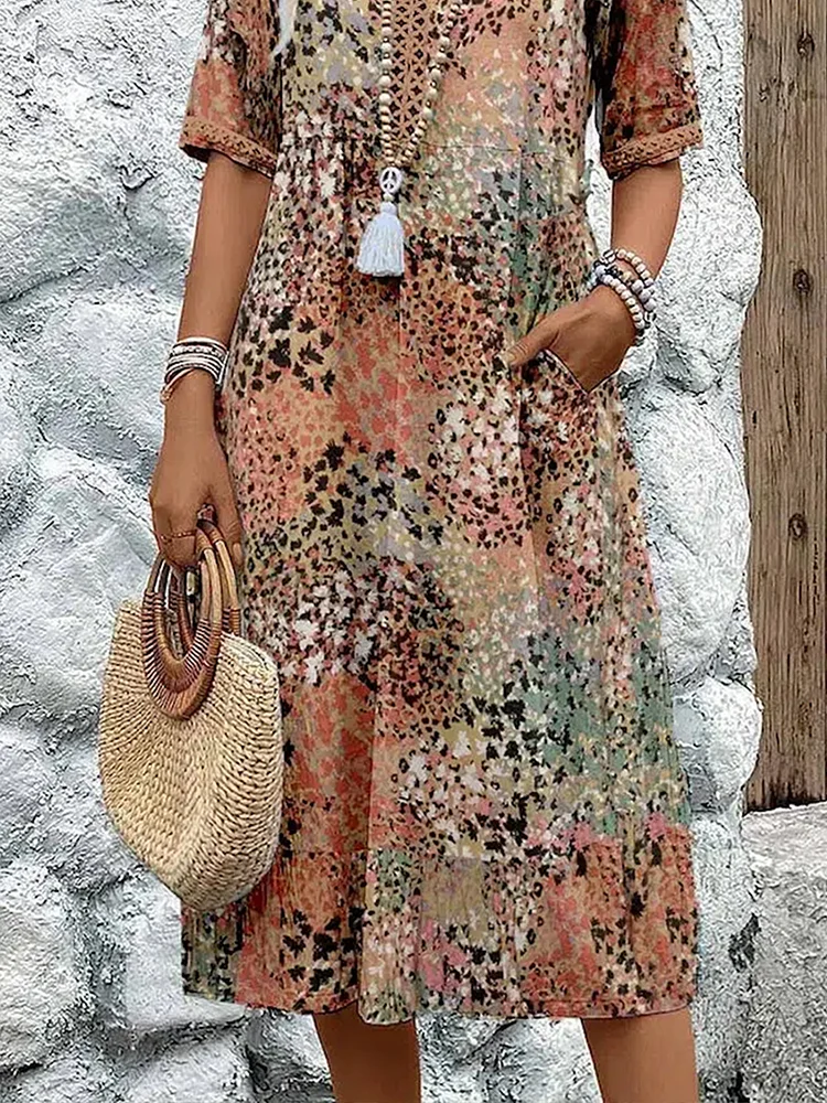 Coraline | Elegant Modern Midi Dress