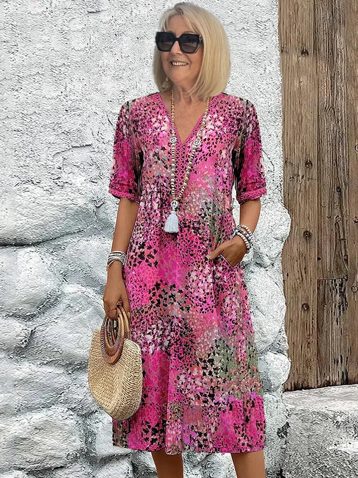 Coraline | Elegant Modern Midi Dress