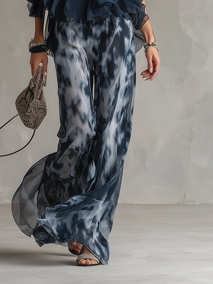 Élise™ | Flowy Top & Trousers Set