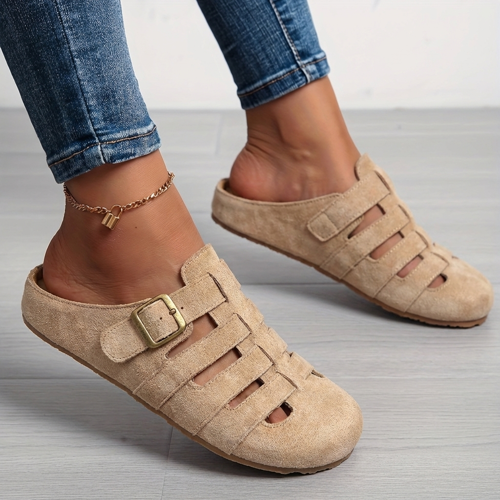 Clara | Comfortable Slip-On Mules
