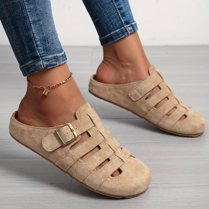 Clara | Comfortable Slip-On Mules