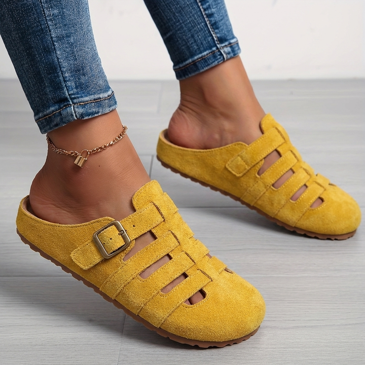 Clara | Comfortable Slip-On Mules