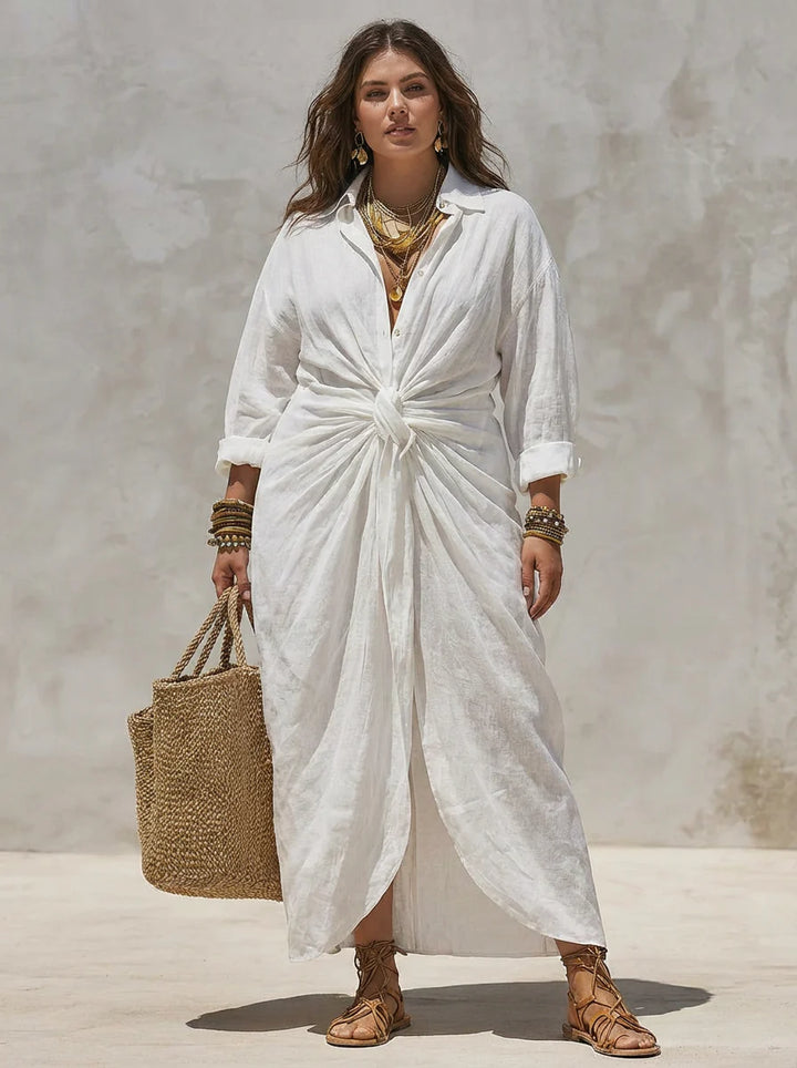 Aria | Knot Maxi Dress